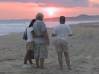  Sonnenuntergang Spaziergänge 